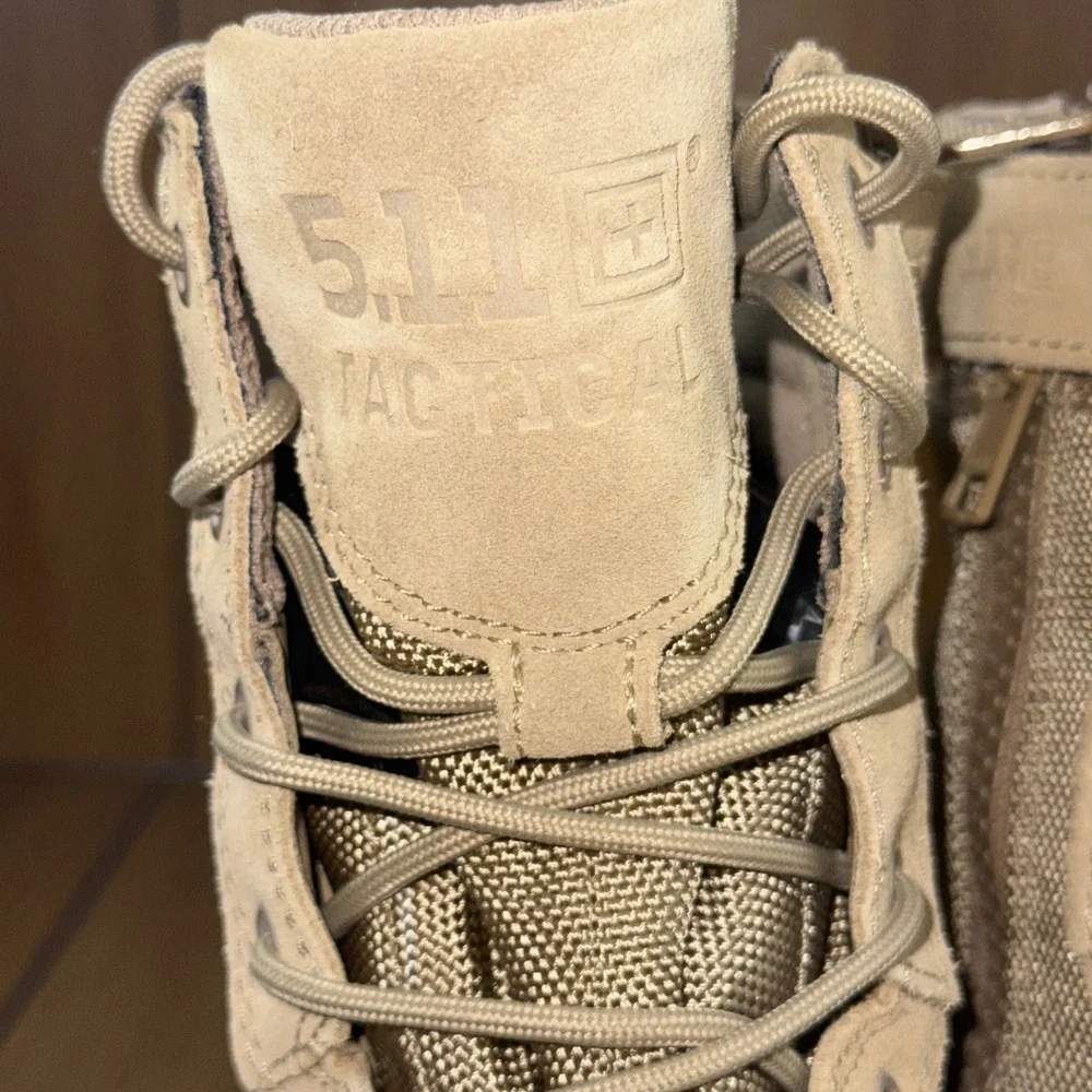 5.11 Tactical Speed 3.0 Desert Side Zip Boots Coyote Brown 12337 Mens 9.5